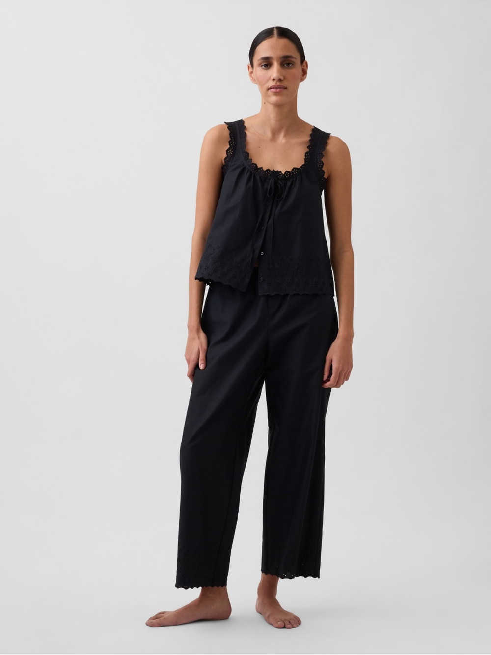 Embroidered Gap pants - Women